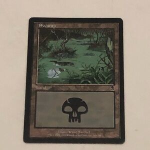 Magic the Gathering Swamp Land Card 9